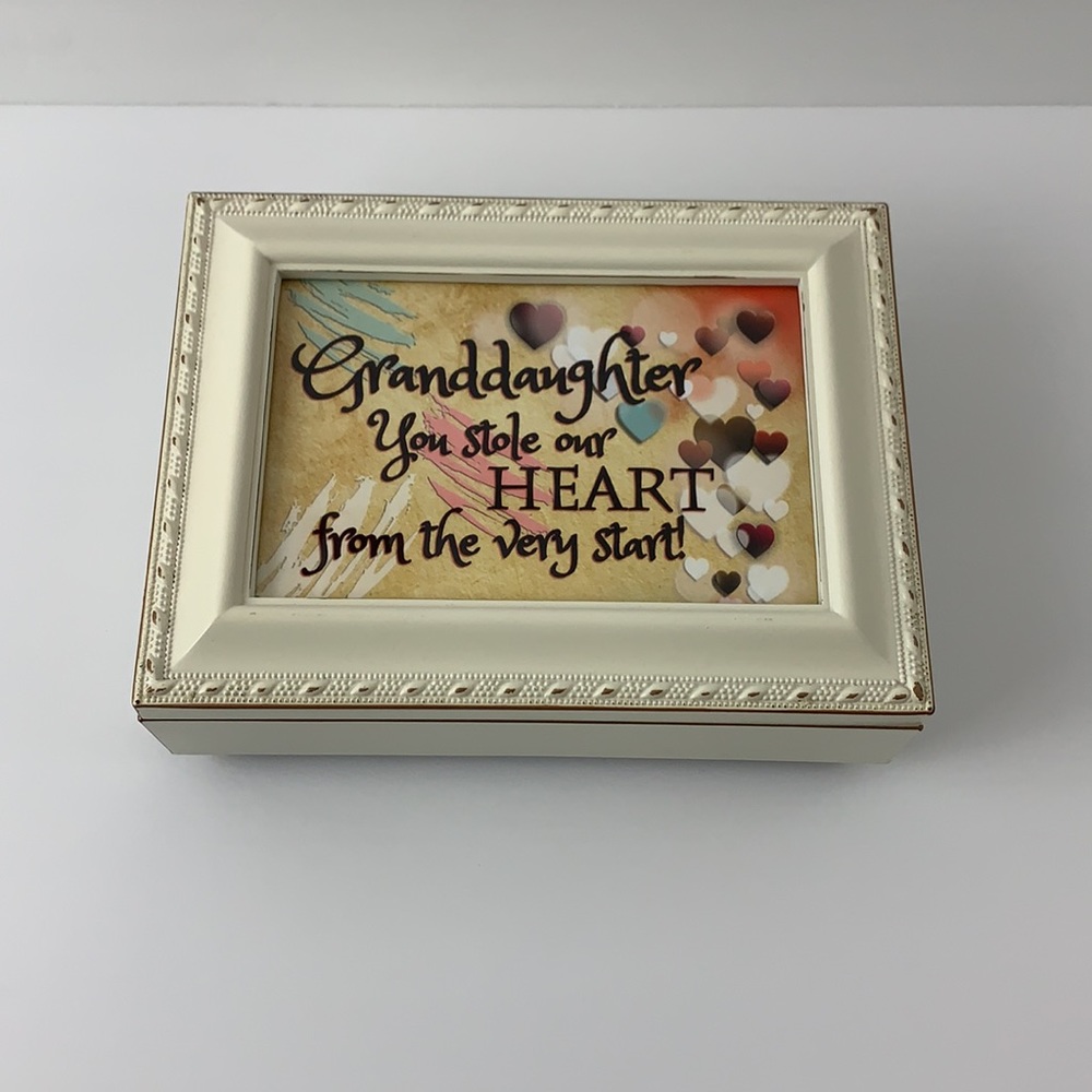 Musical Jewelry Box with Photo Display - Picture 1 of 16